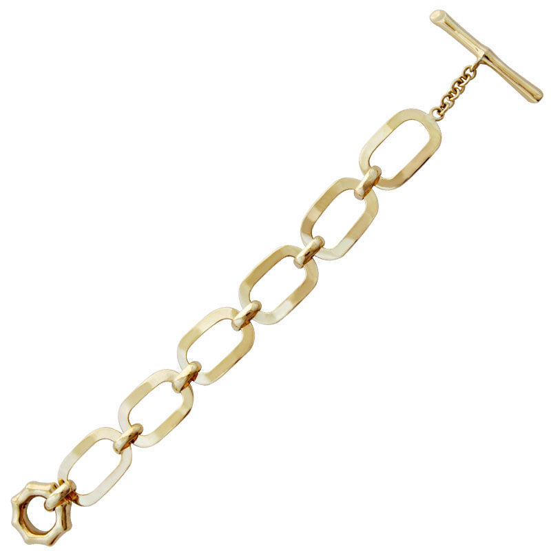 Toggle Bracelet - Gold | Singhvi Jewels