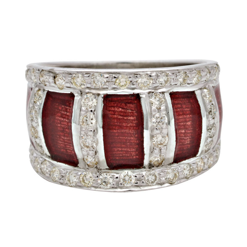 Ring - Diamond (Enamel) | Singhvi Jewels
