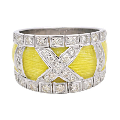 Ring-Diamond (Enamel)  (190DS)