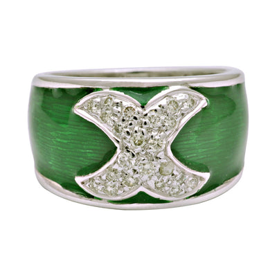 Ring - Diamond (Enamel)