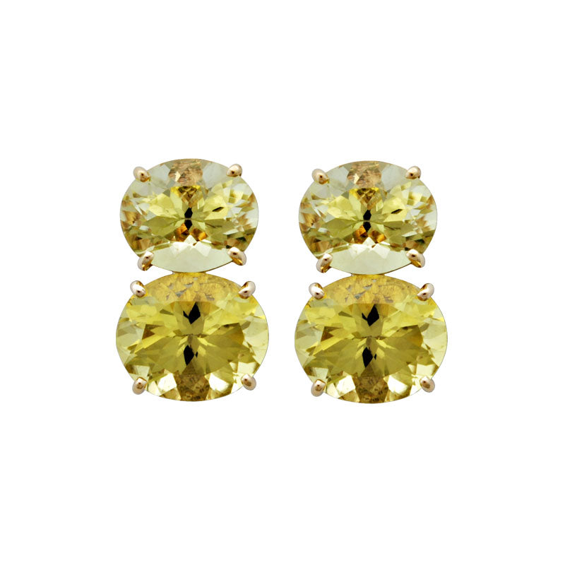 Earrings-Lemon Quartz