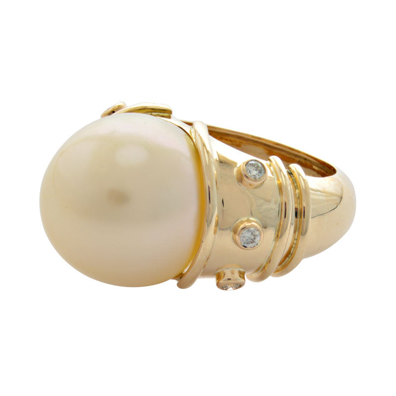 Ring-Pearl and Diamond