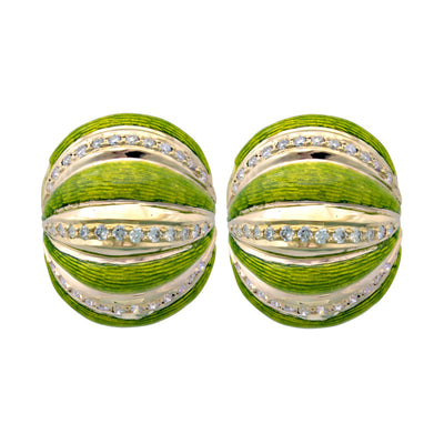Earrings - Diamond (Enamel)