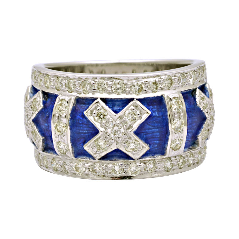 Ring - Diamond (Enamel) | Singhvi Jewels