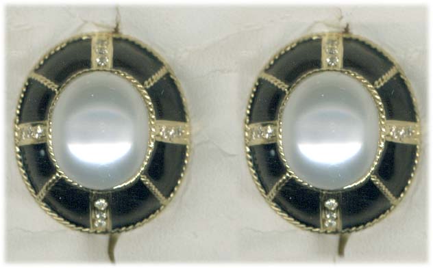 Repair - Earrings - Pearl and Diamond (Enamel) - 1926O | Singhvi Jewels