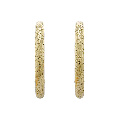 Earrings - Plain Gold