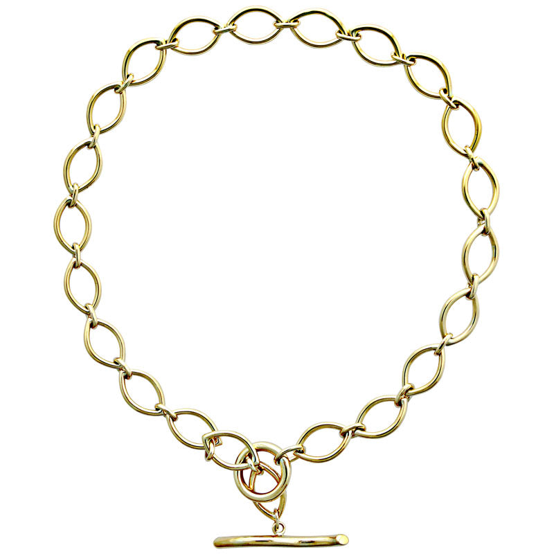 Toggle Necklace - Gold | Singhvi Jewels