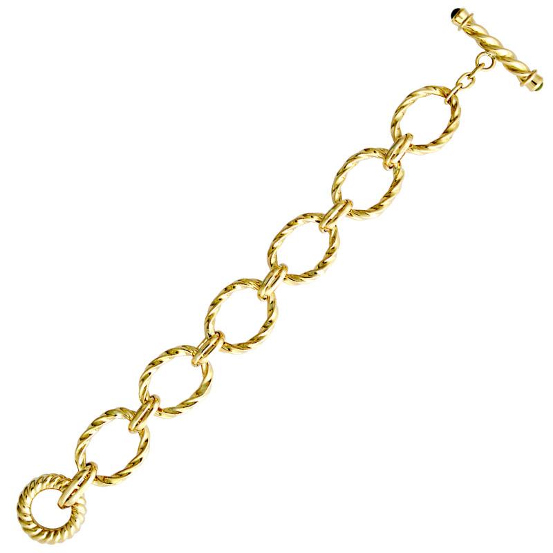 Toggle Bracelet - Peridot | Singhvi Jewels