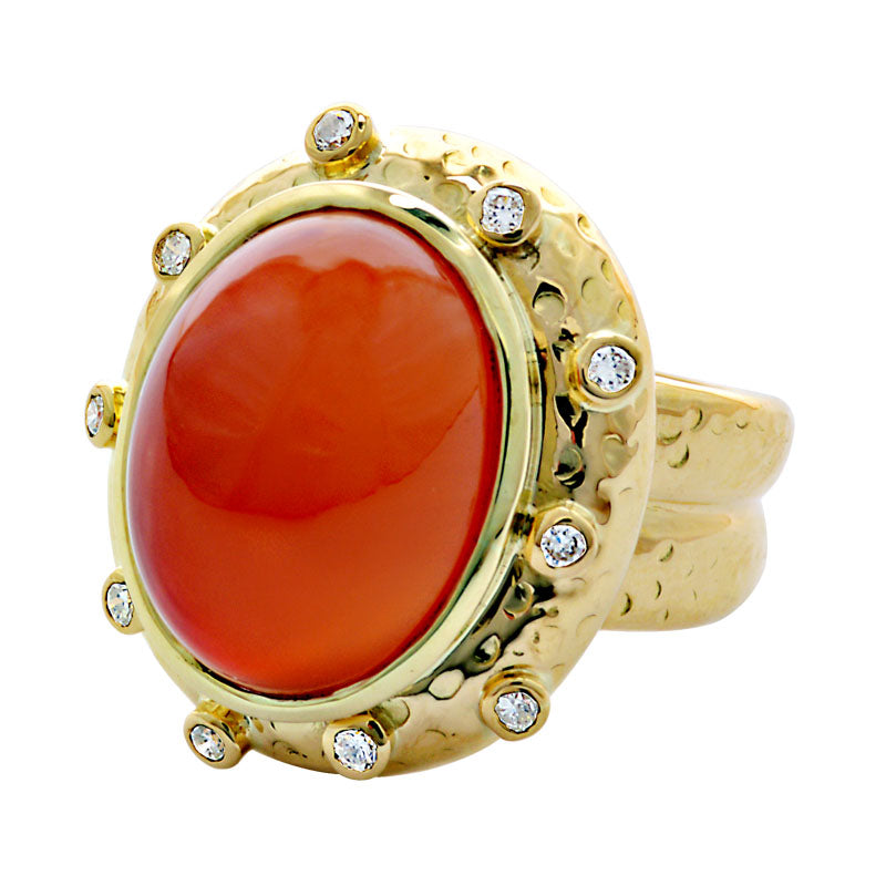 Ring-Cornelian and Diamond