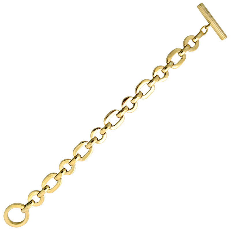 Toggle Bracelet - Gold | Singhvi Jewels