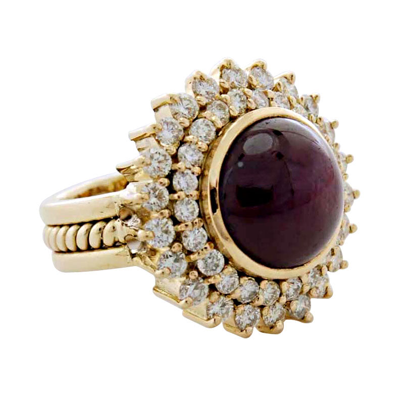 Ring - Ruby and Diamond | Singhvi Jewels