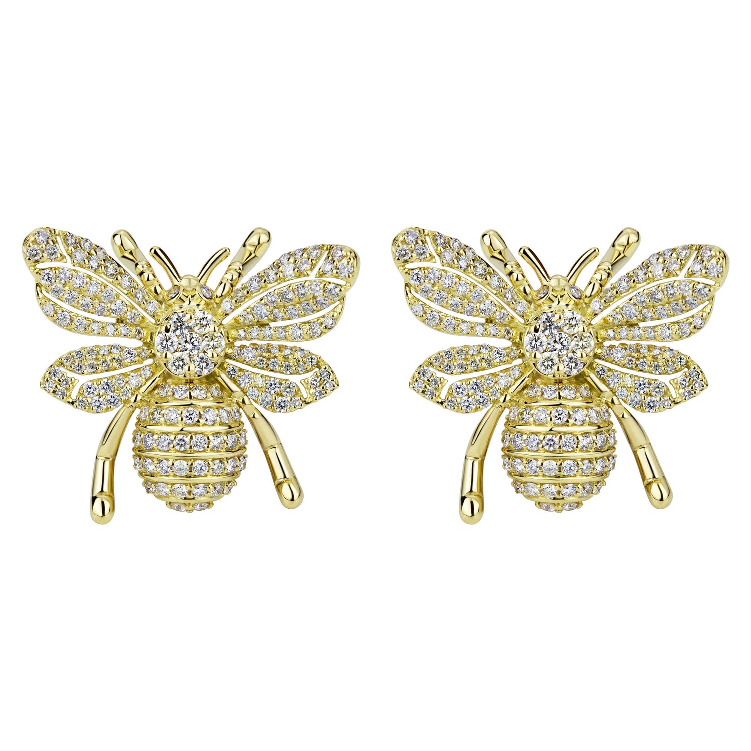 Earrings - Diamond (2300A) | Singhvi Jewels