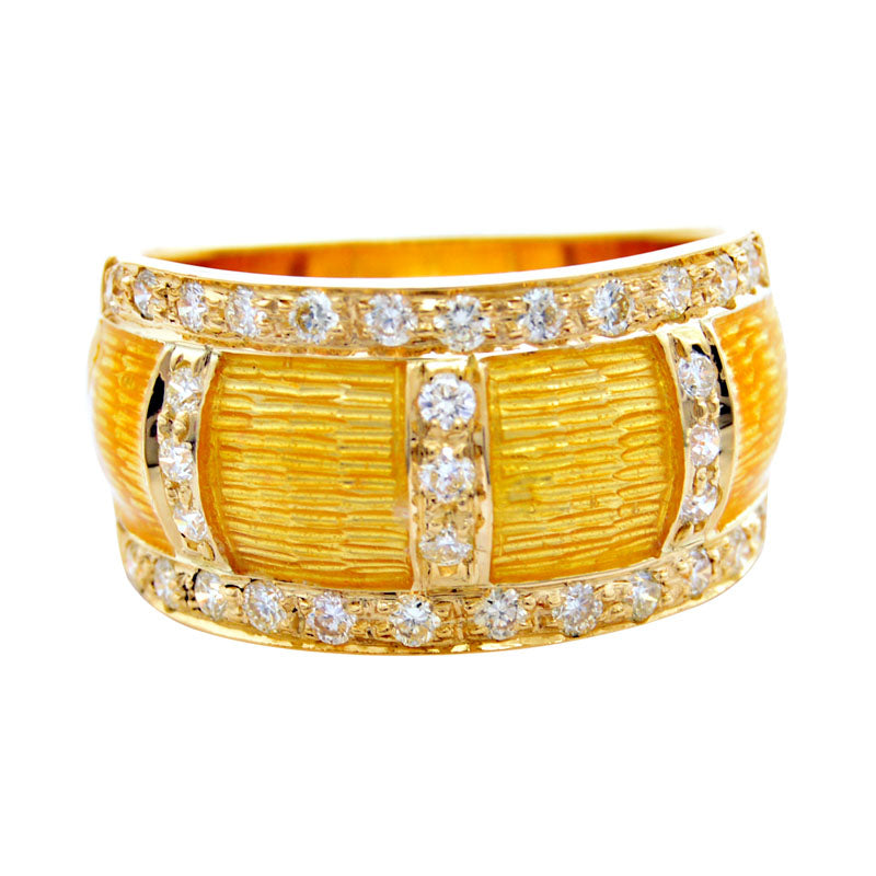 Ring - Diamond (Enamel) | Singhvi Jewels