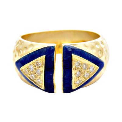 Ring - Diamond (Enamel)