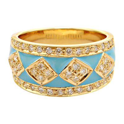 Ring - Diamond (Enamel)
