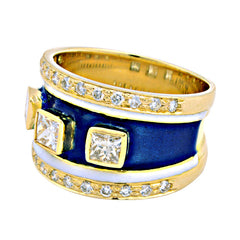 Ring-Diamond (Enamel)