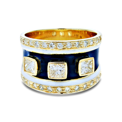 Ring - Diamond (Enamel)