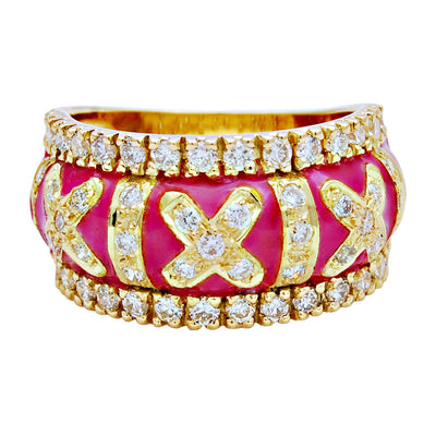 Ring - Diamond (Enamel)