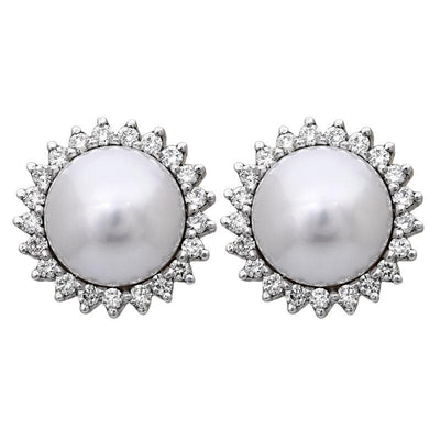 Repair - Earrings - South Sea Pearl and Diamond (205FS)