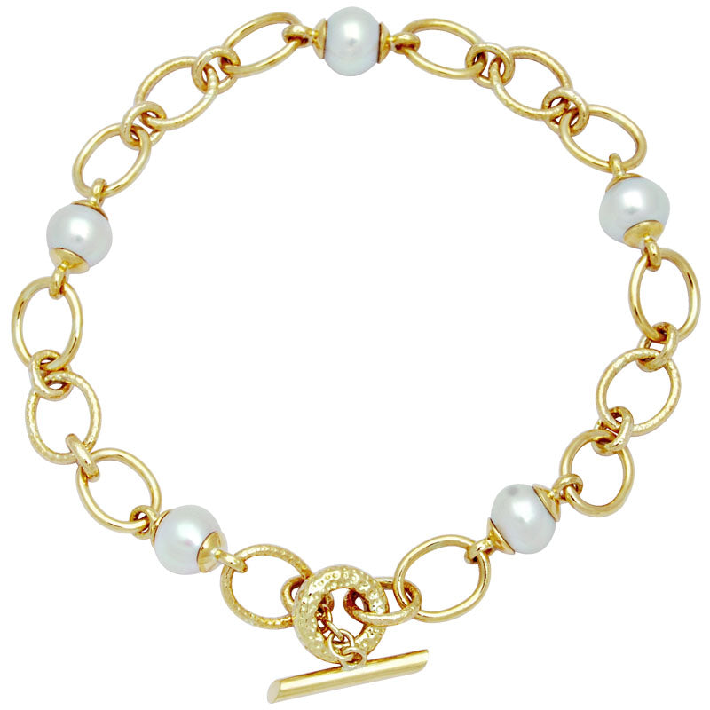 Toggle Necklace - South Sea Pearl | Singhvi Jewels
