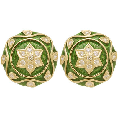 Earrings - Diamond (Enamel)