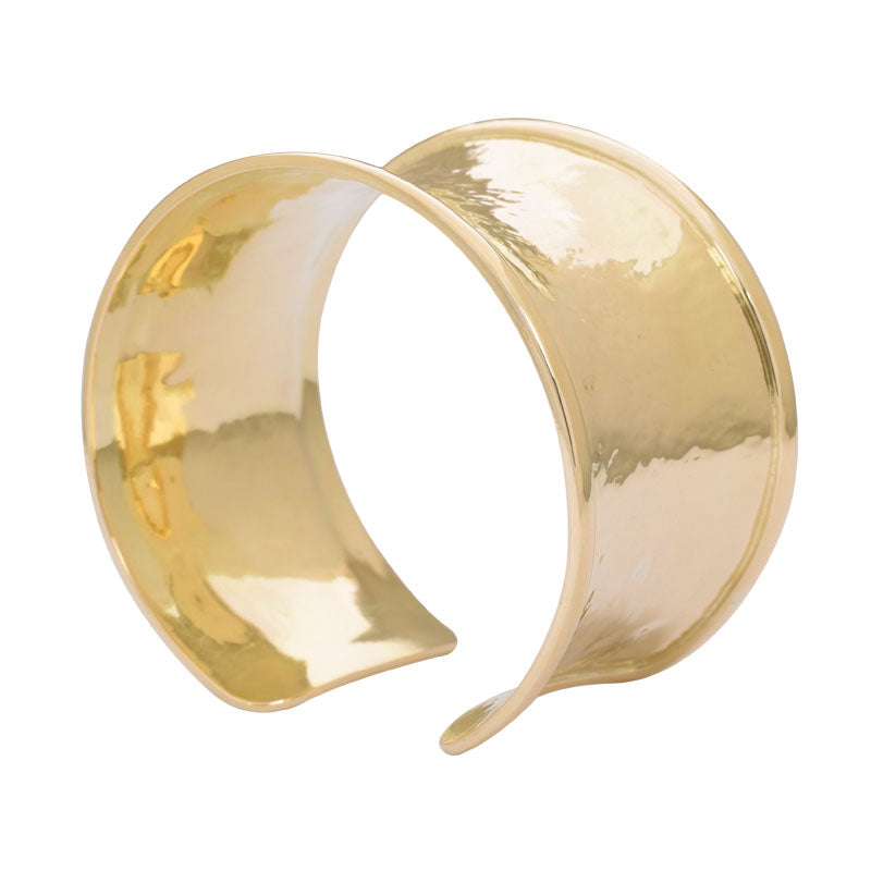 Cuff Bangle - Plain Gold | Singhvi Jewels