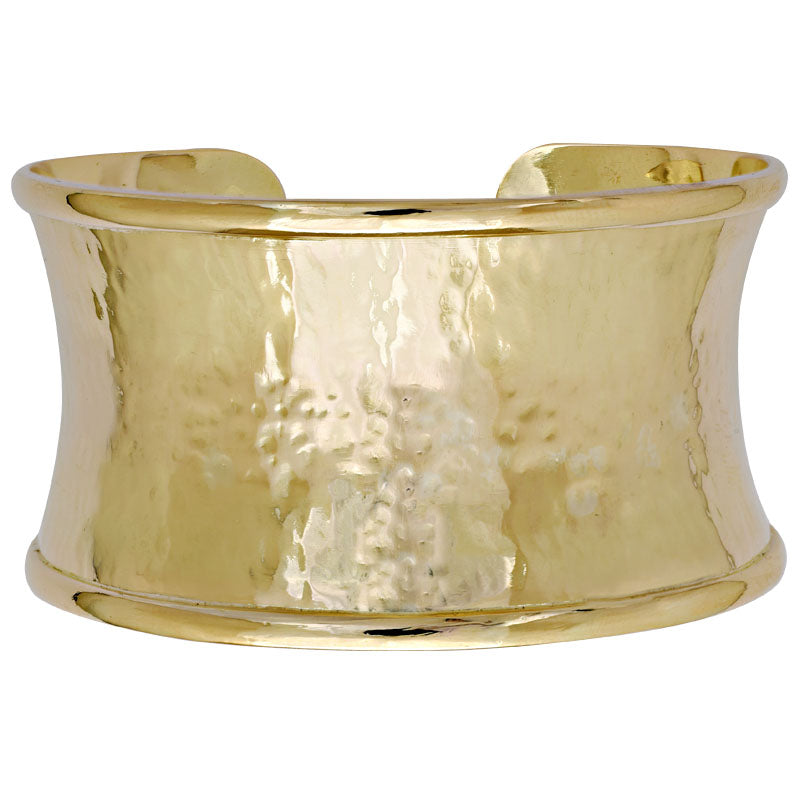 Cuff Bangle - Plain Gold | Singhvi Jewels