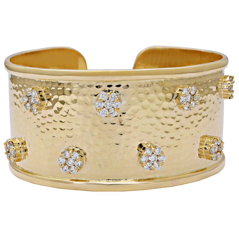 Cuff Bangle - Diamond | Singhvi Jewels