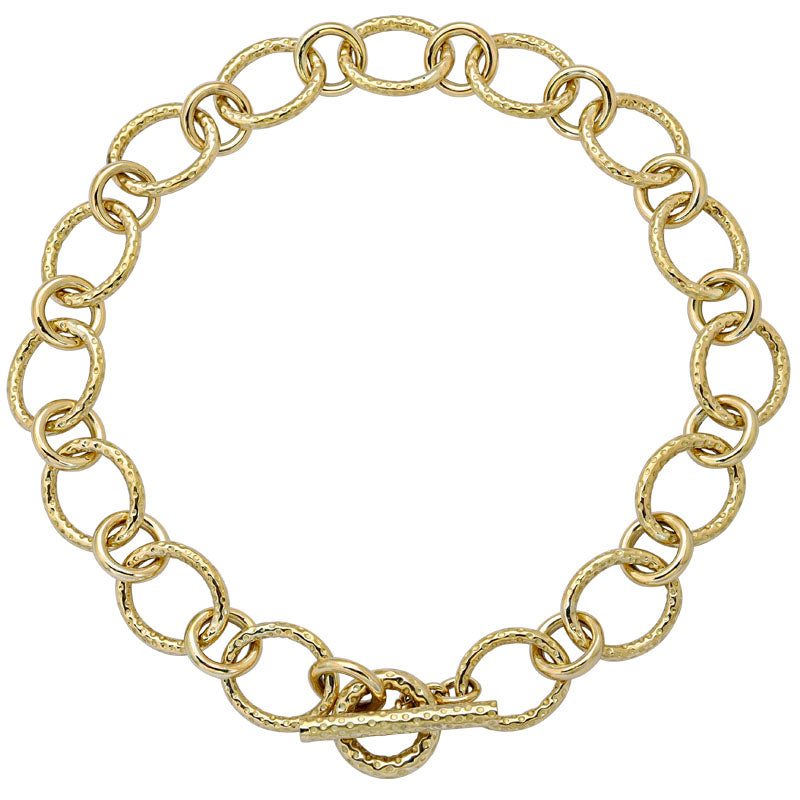 Toggle Necklace - Gold | Singhvi Jewels