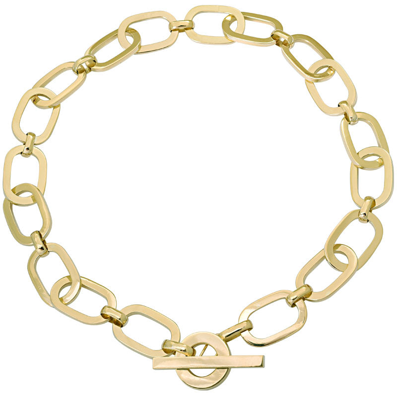 Toggle Necklace - Gold | Singhvi Jewels