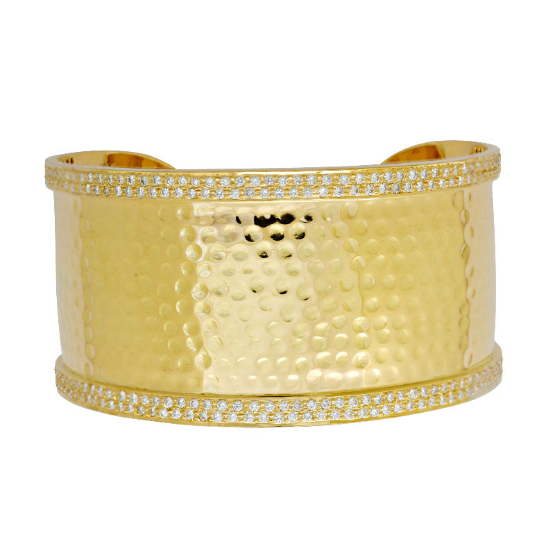 Cuff Bangle- Diamond