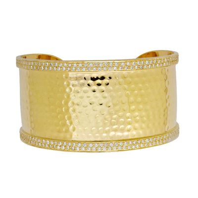 Cuff Bangle- Diamond