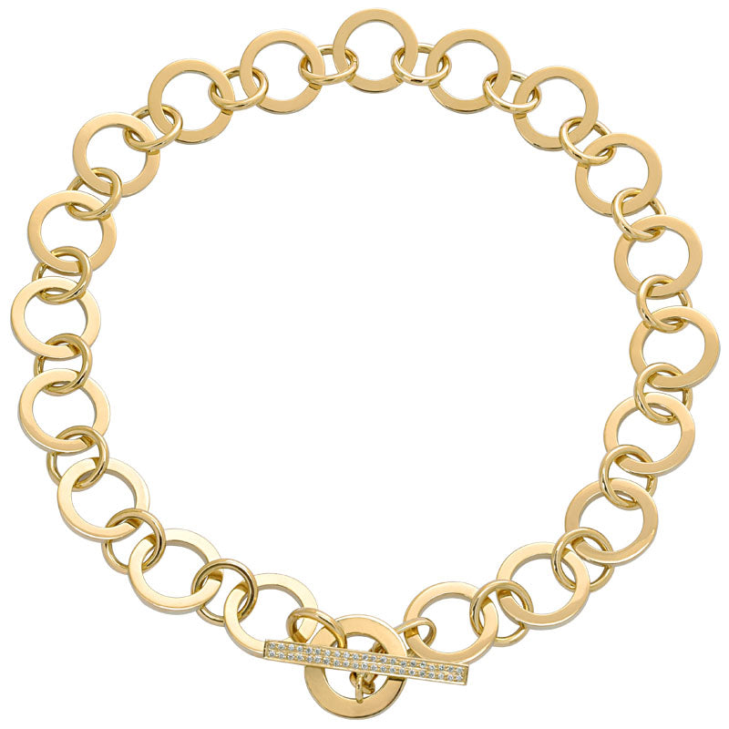 Toggle Necklace - Diamond | Singhvi Jewels