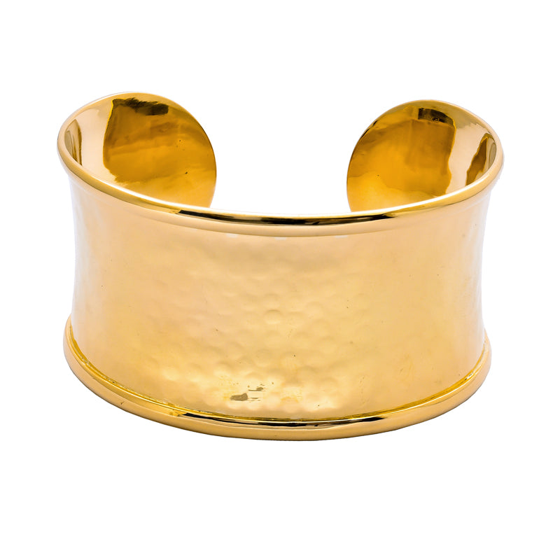 CUFF BANGLE- PLAIN GOLD