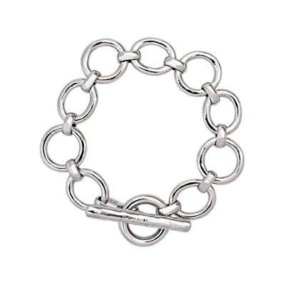 Toggle Bracelet - Sterling Silver