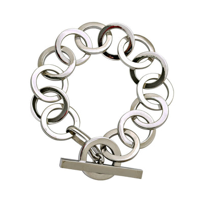 Toggle Bracelet - Sterling Silver