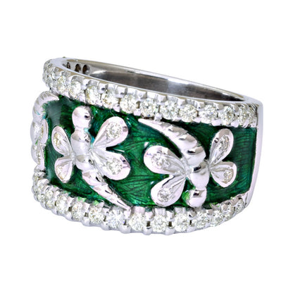 Ring - Diamond (Enamel) | Singhvi Jewels