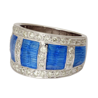 Ring-Diamond (Enamel) | Singhvi Jewels