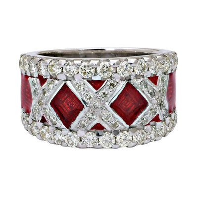 Ring-Diamond (Enamel)  (220RS)