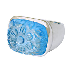 Ring-Blue Topaz 