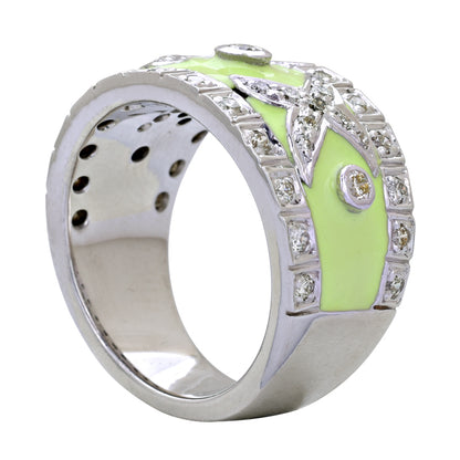 Ring - Diamond (Enamel) | Singhvi Jewels