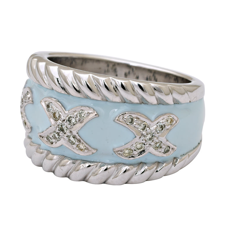 Ring-Diamond (Enamel) | Singhvi Jewels