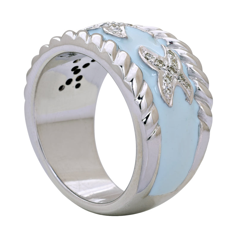 Ring-Diamond (Enamel) | Singhvi Jewels