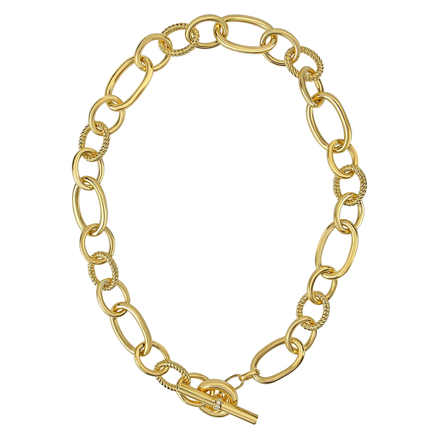 Toggle Necklace - Diamond | Singhvi Jewels