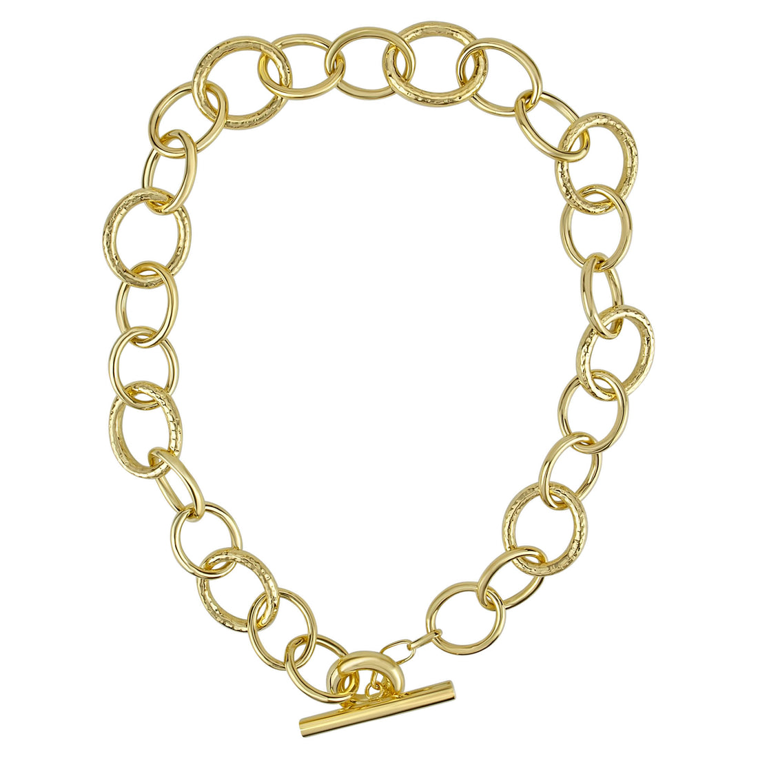 Toggle Necklace - Gold | Singhvi Jewels