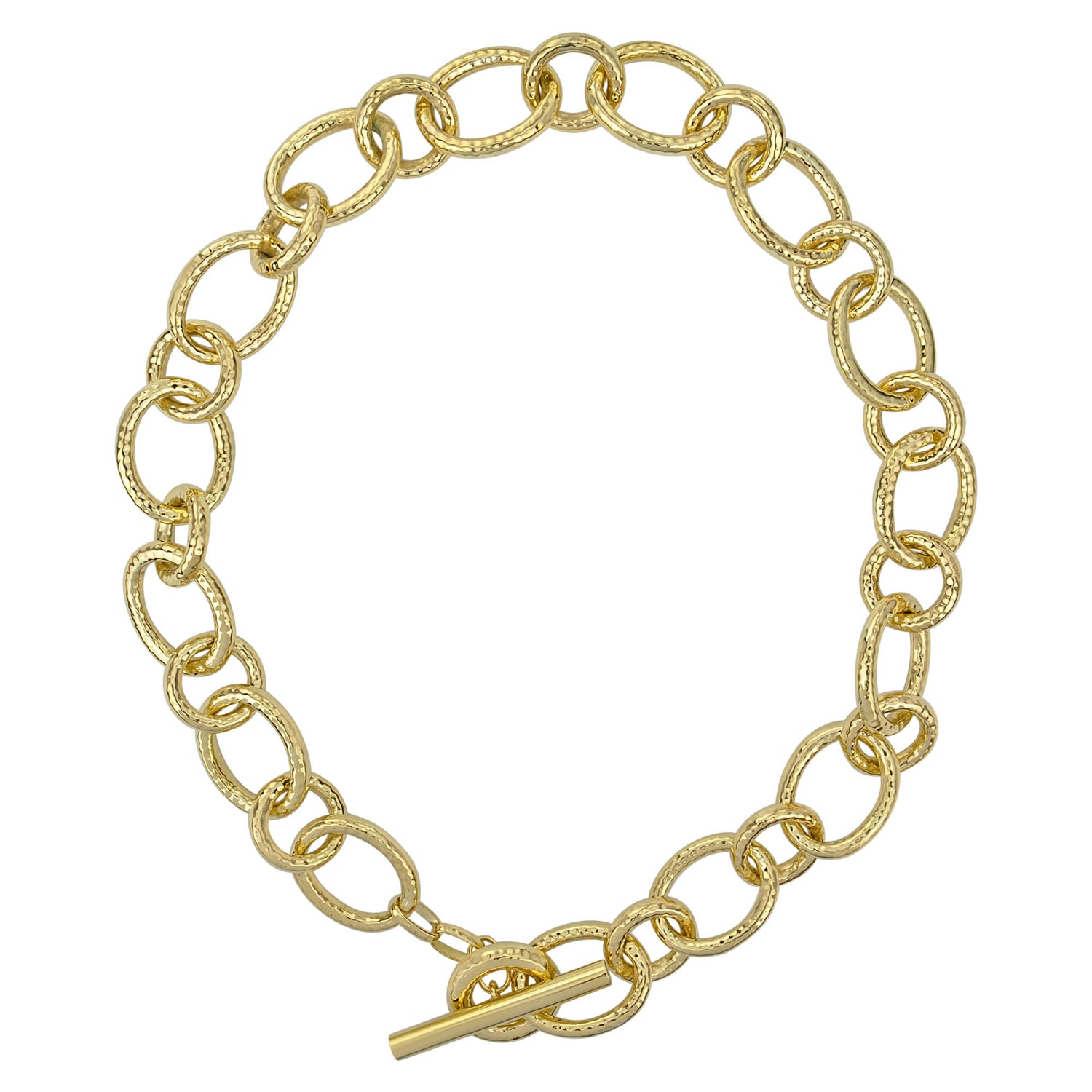 Toggle Necklace - Gold | Singhvi Jewels
