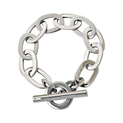 Toggle Bracelet - Sterling Silver