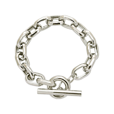 Toggle Bracelet - Sterling Silver