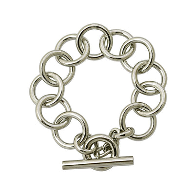 Toggle Bracelet- Sterling Silver