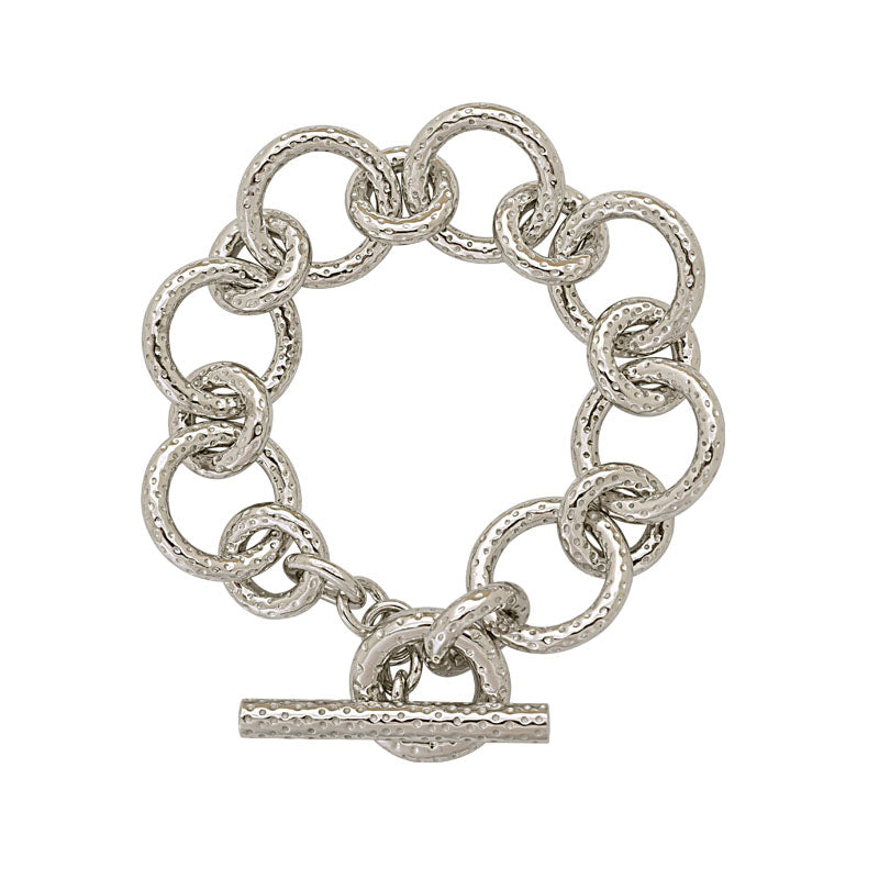 Toggle Bracelet- Sterling Silver